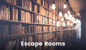 Text saying ‘Clueniversity of Magic’ is placed over a digital rendering of a book with magical sparkles blooming up from the fluttering pages